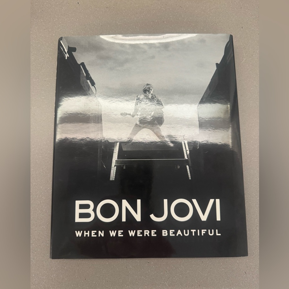 Bon Jovi: When We Were Beautiful Book Hardcover